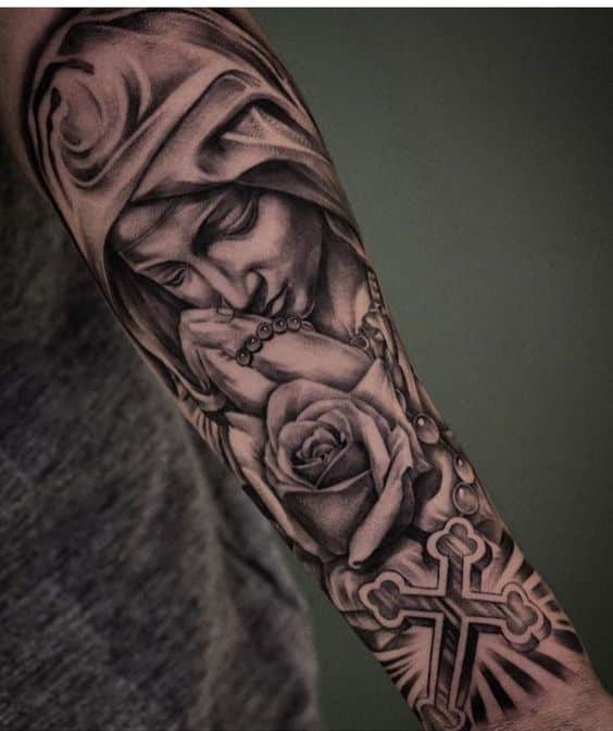 52+ Inspiring Virgen Mary Tattoo