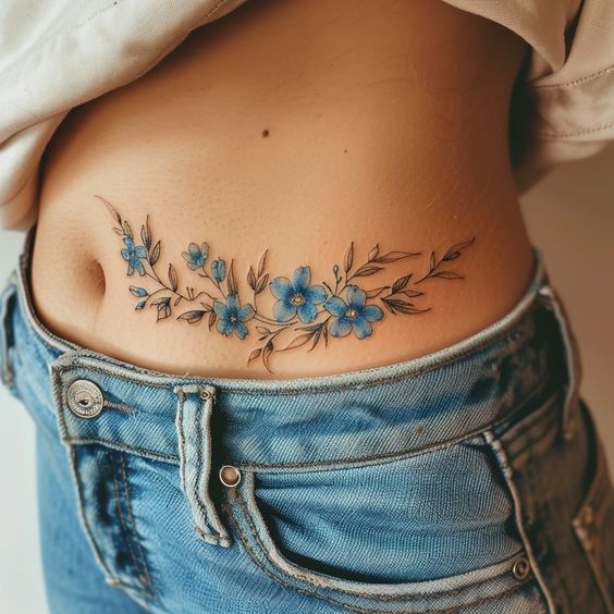 53+ Fabulous Forget Me Not Flower Tattoo