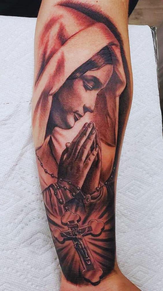 52+ Inspiring Virgen Mary Tattoo