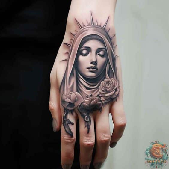 52+ Inspiring Virgen Mary Tattoo