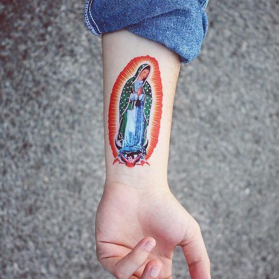 52+ Inspiring Virgen Mary Tattoo