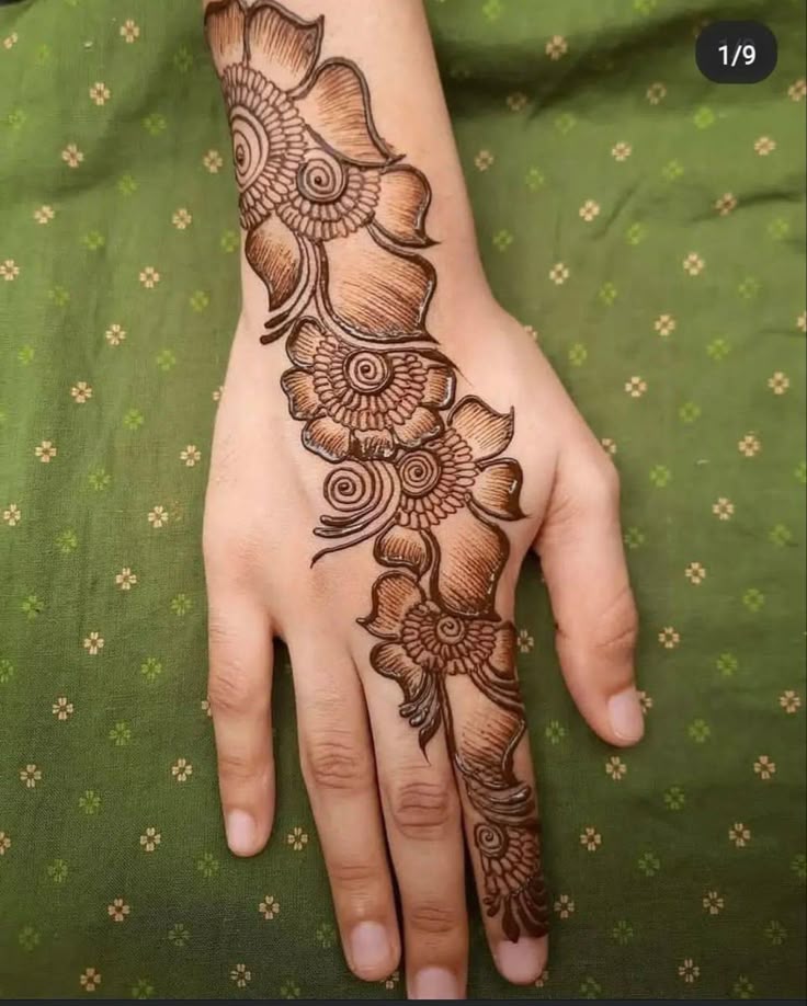 60+ Stunning Arabic Henna Designs (2025)