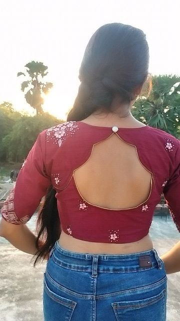 60+ Simple Blouse Back Neck Designs For Every Occasion