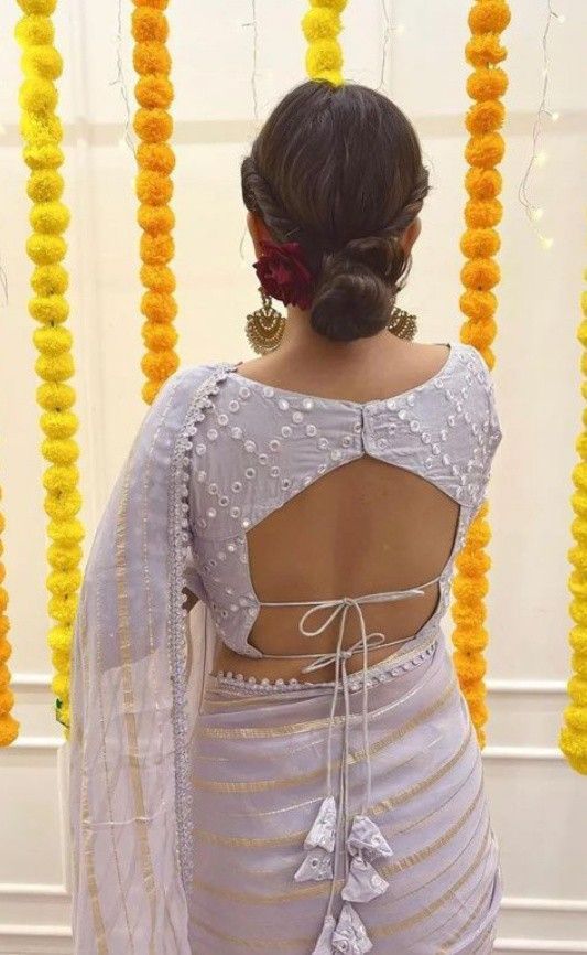 Stunning Dori Blouse Back Designs to Elevate Your Ethnic Look