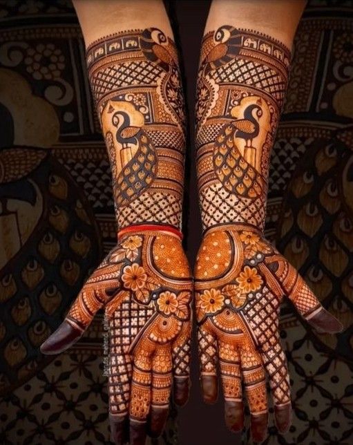 66+ Beautiful Peacock Mehndi Designs (2025)