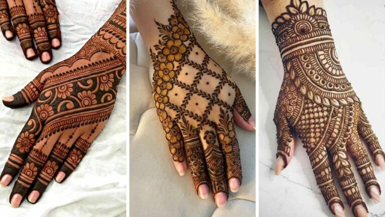 simple mehndi designs for 2025