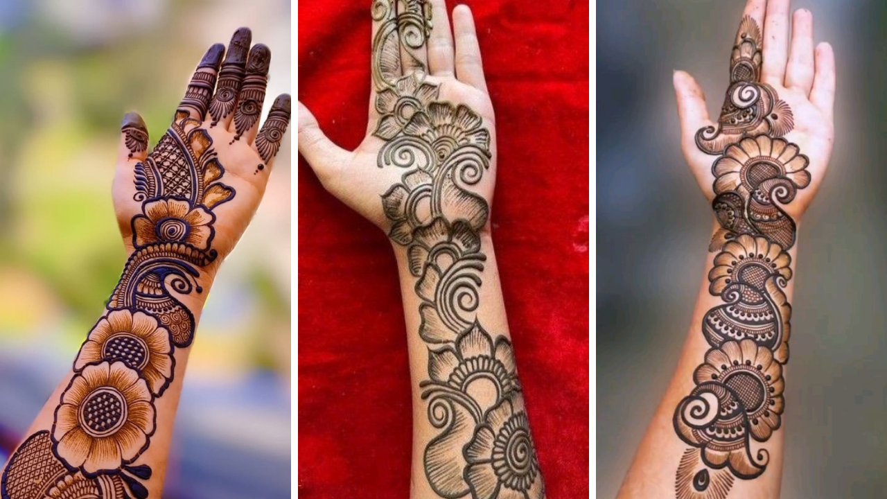 60+ Stunning Arabic Henna Designs (2025)