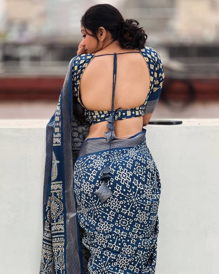 Stunning Dori Blouse Back Designs to Elevate Your Ethnic Look