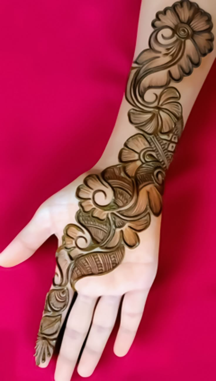 60+ Stunning Arabic Henna Designs (2025)