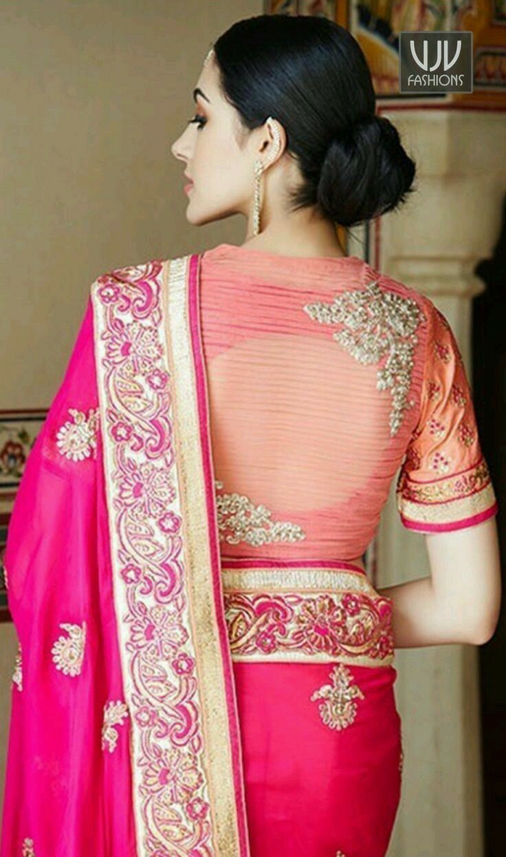 90+ Stylish Net Blouse Designs That Suits Every Saree