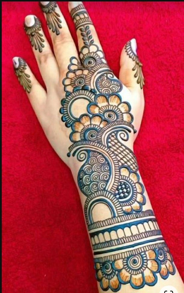 60+ Stunning Arabic Henna Designs (2025)