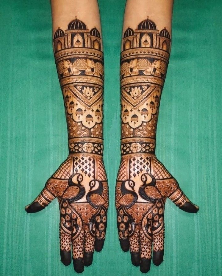 60+ Trendy Royal Front Hand Mehndi Design For Your Wedding