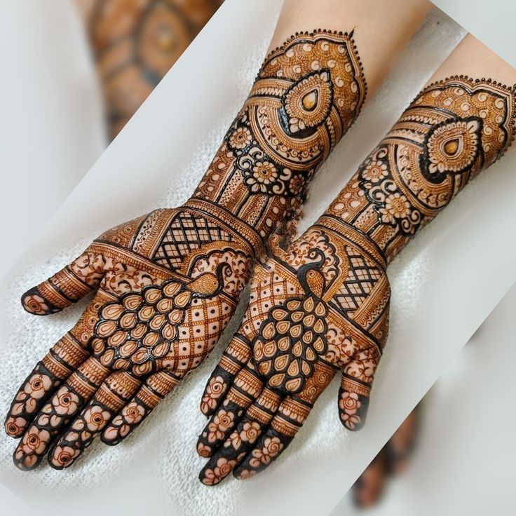 60+ Trendy Royal Front Hand Mehndi Design For Your Wedding