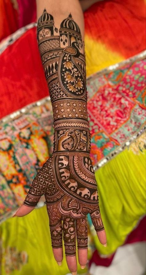 60+ Trendy Royal Front Hand Mehndi Design For Your Wedding