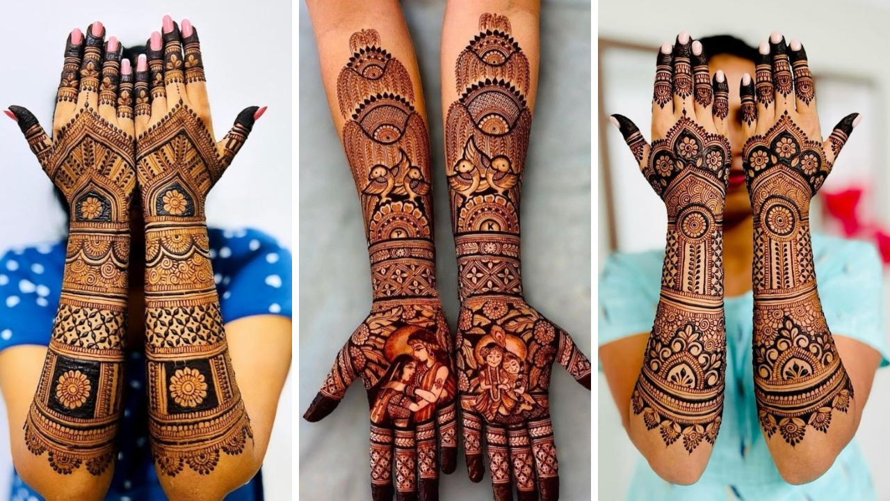 60+ Trendy Royal Front Hand Mehndi Design For Your Wedding