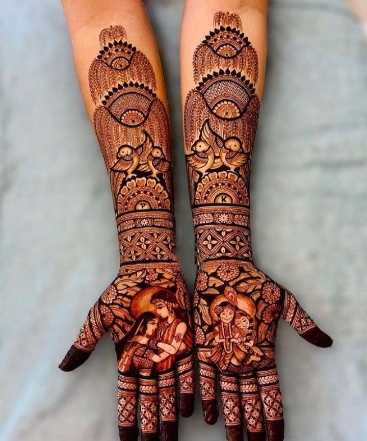 60+ Trendy Royal Front Hand Mehndi Design For Your Wedding