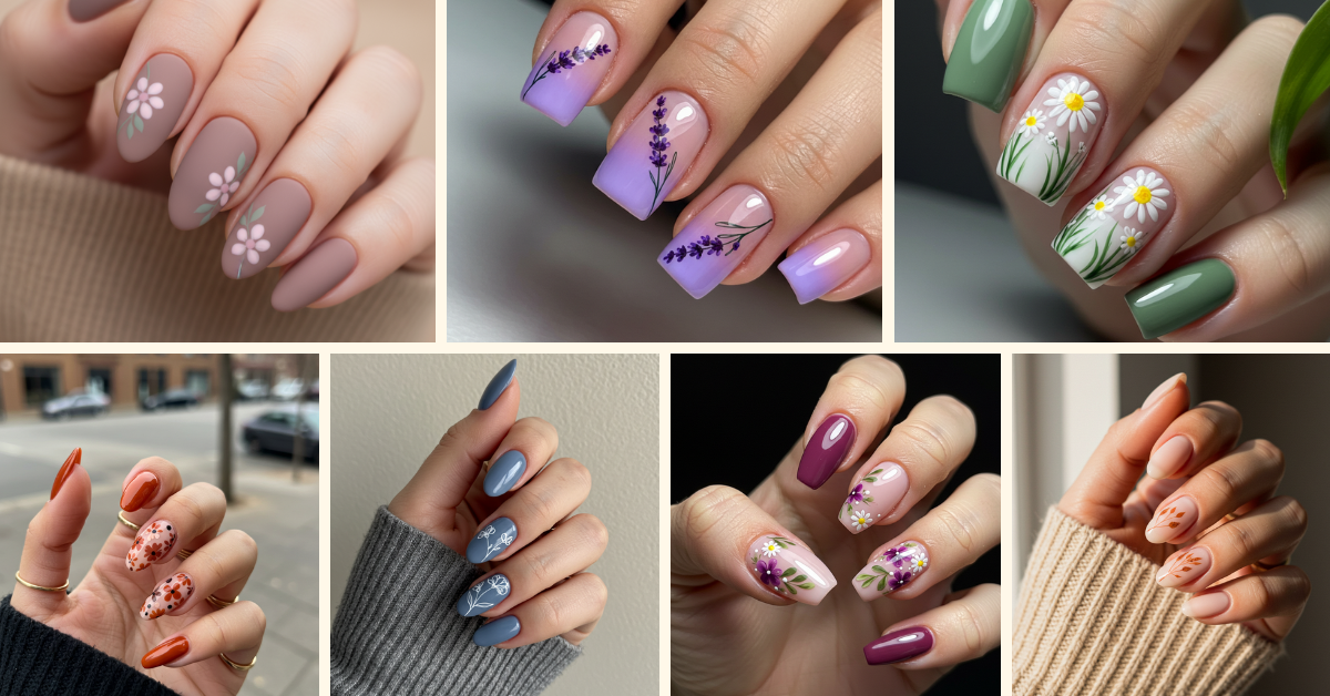 20 Spring Floral Nail Ideas For 2025