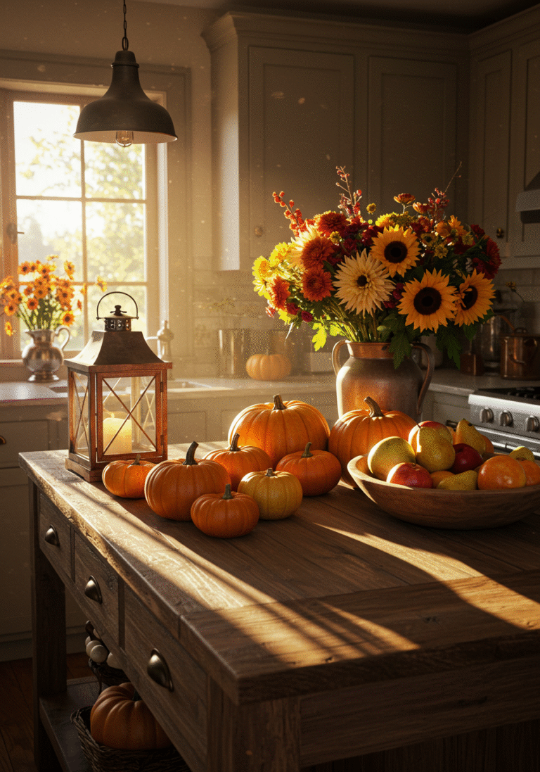 22. Farmhouse kitchen island