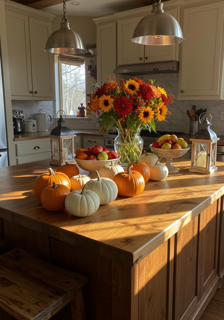 22. Farmhouse kitchen island
