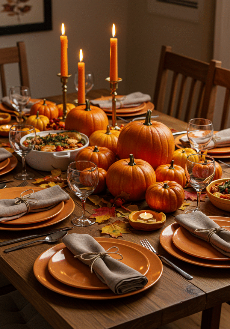 28. Thanksgiving table