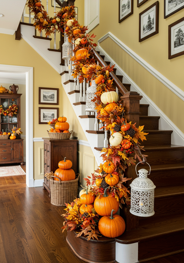 the stairs