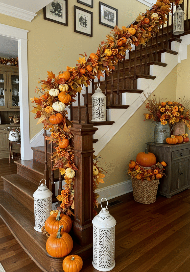 the stairs