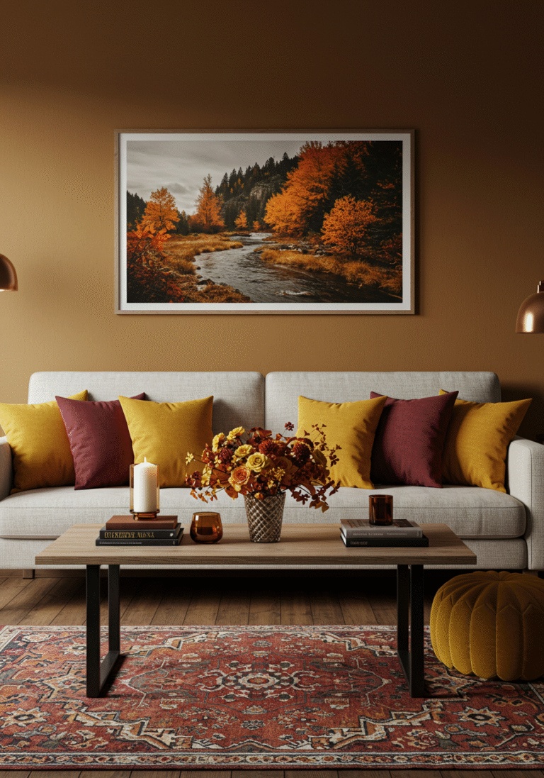 fall living room