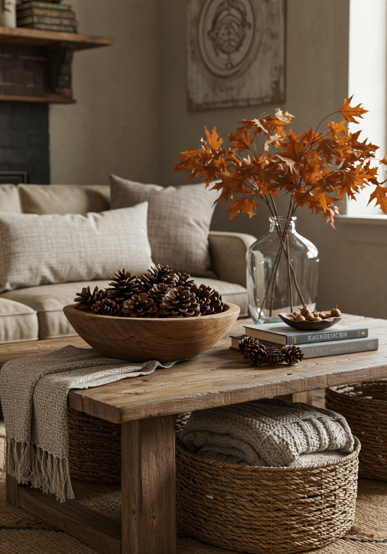 fall living room