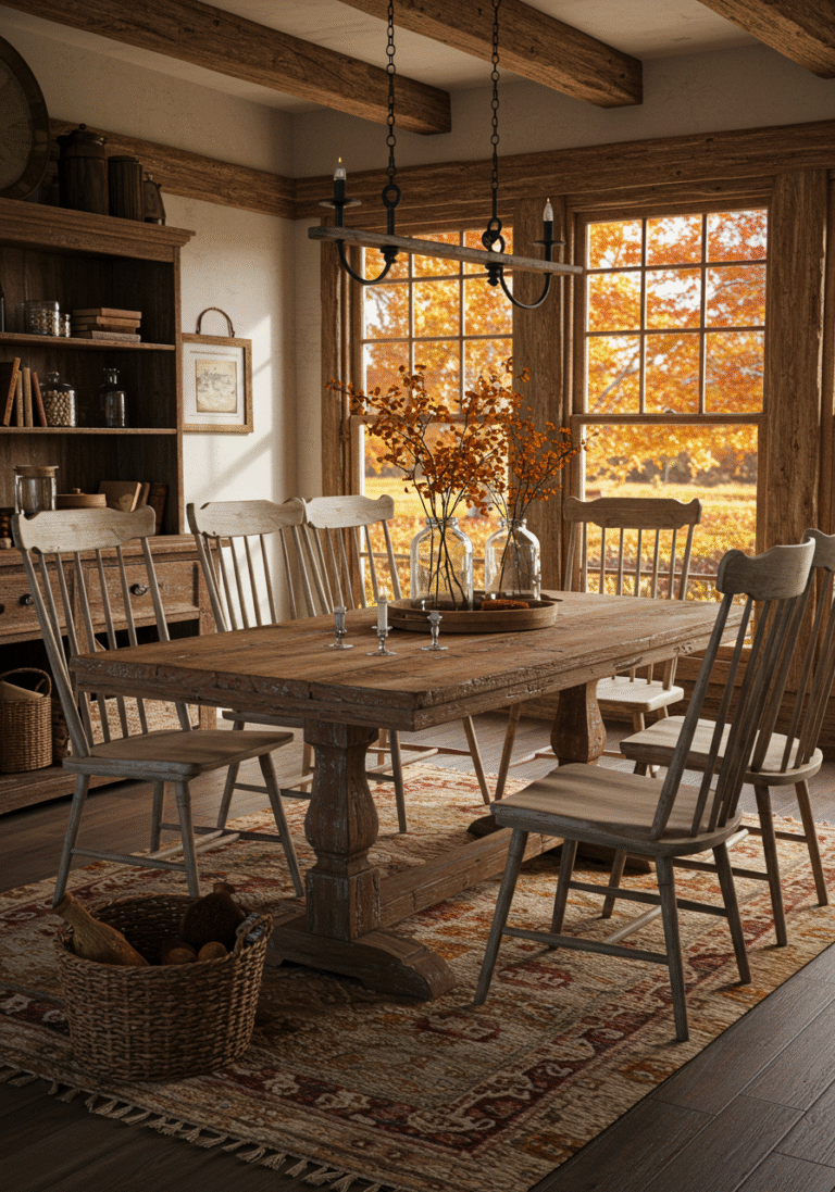 fall living room
