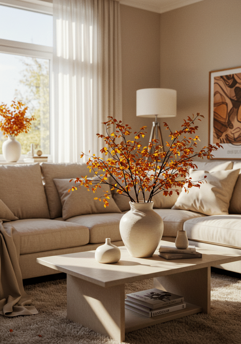 fall living room