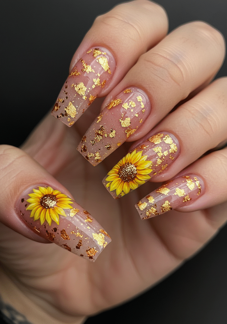 Gold-Fleck Sunflower Shine