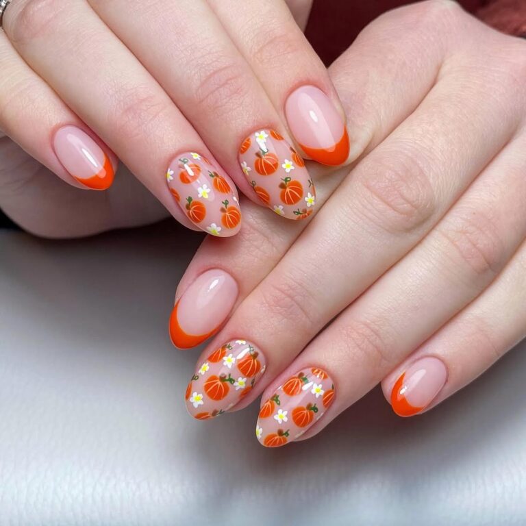 pumpkin nail 23