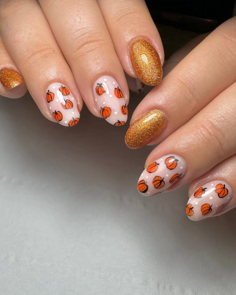 pumpkin nail 9