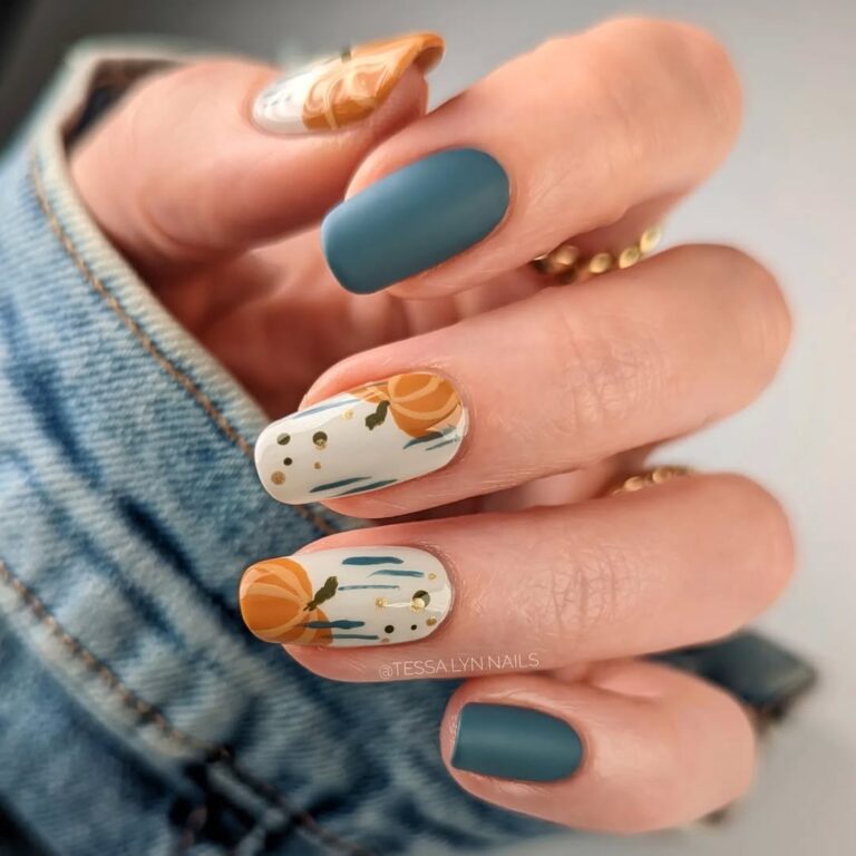 pumpkin nail 12