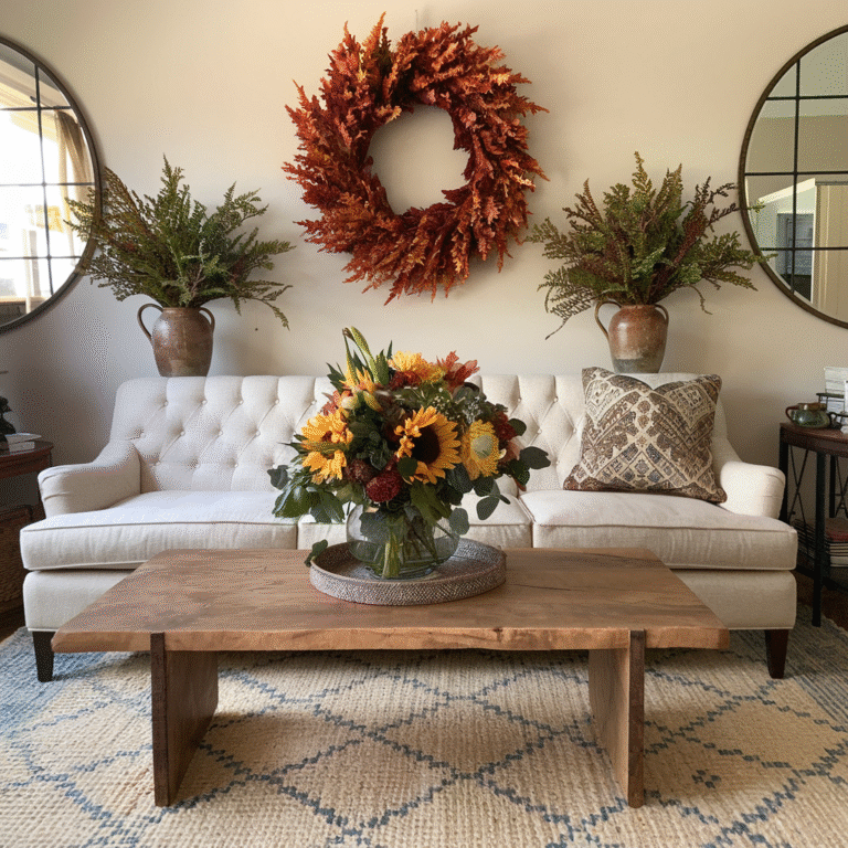 fall living room