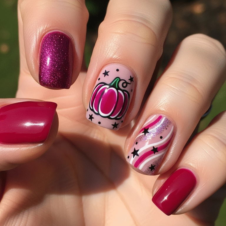 pumpkin nail 21