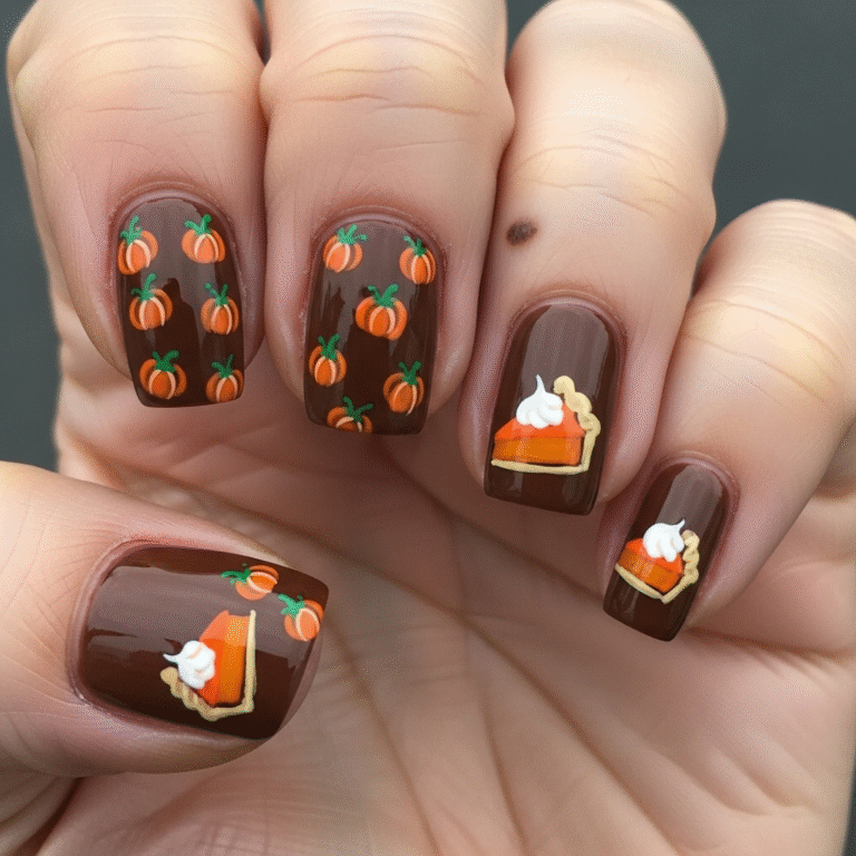 pumpkin nail 2