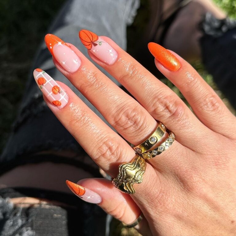 pumpkin nail 11