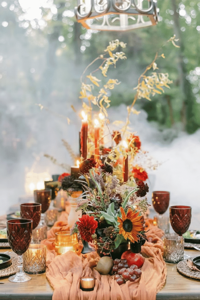 Halloween Table Decorations